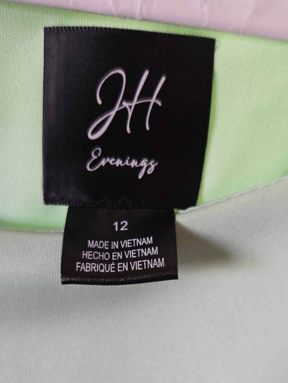 JH Evenings Mint Green Women’s Dress